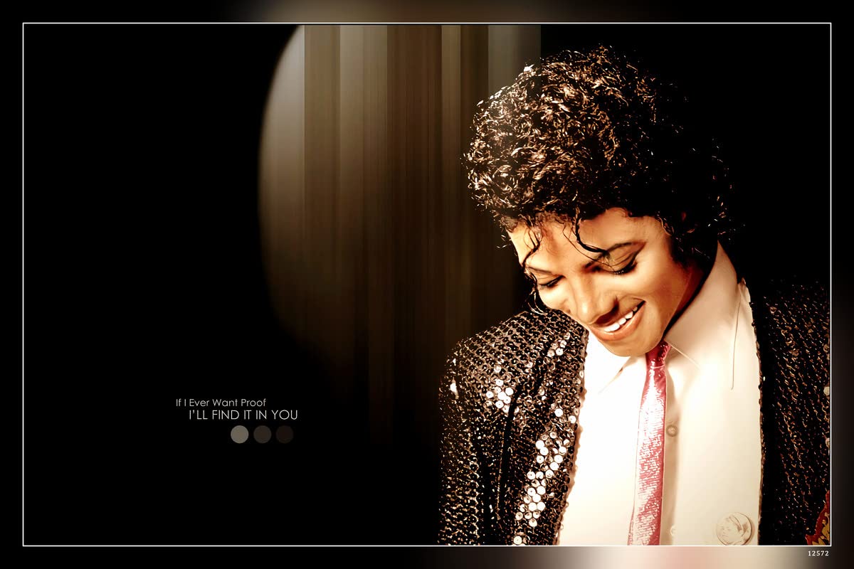 POSTERDADDY Happy Michael Jackson Young Michael Jackson People